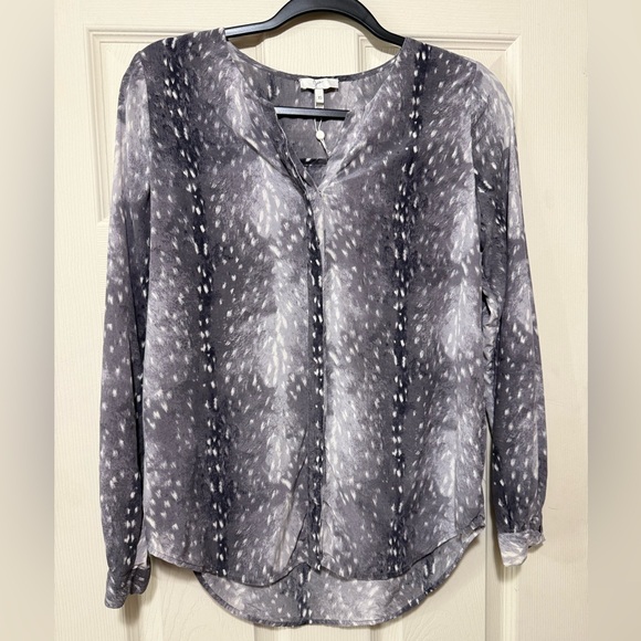 Joie Tops - Joie Top - Moema Fawn Print Silk